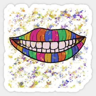 Sinister Grin Sticker